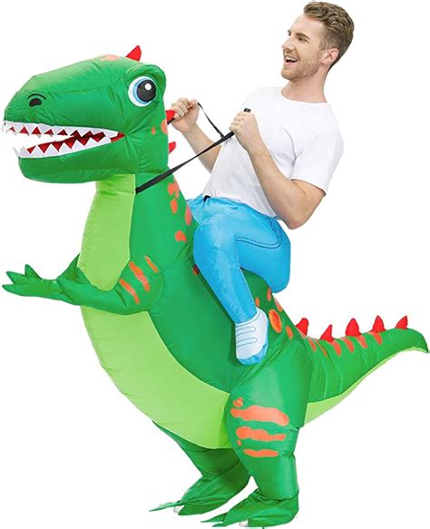 0 Costume; Unisex; Waterproof; Halloween Costume; Cosplay; Holidays; Birthday; Events (64) 106. . Dinosaur costume adult inflatable
